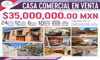 Foto de inmueble en AV. 20 DE NOVIEMBRE #35 Y 37, Col. Centro C.P. 76000, Querétaro