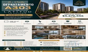 Foto de inmueble en Venta de Dpto A303 en Latitud la Victoria, Col. Constituyentes C.P. 76147, Querétaro