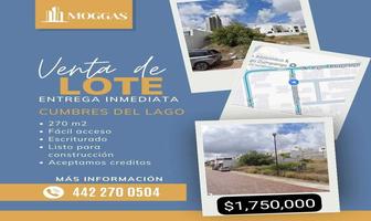Foto de inmueble en Atotonilco, Col. Cumbres del Lago C.P. 76230, Querétaro