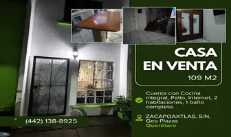 Foto de inmueble en ZACAPOAXTLAS #S/N, Col. Geo Plazas C.P. 76116, Querétaro