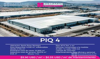 Foto de inmueble en Nave Industrial en Renta Desde 3164 m2 en Parque Industrial Querétaro, Col. Parque Industrial Polígono Empresarial C.P. 76220, Querétaro