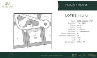 Foto de inmueble en Carretera Chetumal Puerto Juárez km 299 #Sin numeroInt. V2-3, Col. Paraíso del Carmen C.P. 77720, Solidaridad