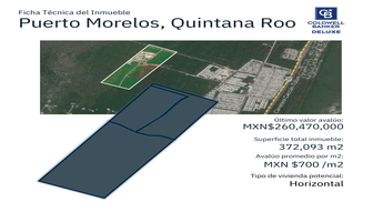Foto de inmueble en Av. Arrecifes, Col. Puerto Morelos C.P. 77580, Benito Juárez