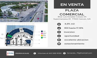 Foto de inmueble en Blvd. Luis Donaldo Colosio #311, Col. Supermanzana 11 C.P. 77504, Benito Juárez
