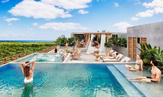 Foto de inmueble en Departamento 1rec con Terraza Cerca de la Playa. Amueblado!, Col. Tulum Centro C.P. 77760, Tulum