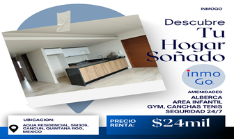 Foto de inmueble en Sm 309 Residencia Aqua CP 77560, Col. Universidad Anáhuac de Cancún C.P. 77560, Benito Juárez