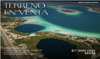Foto de inmueble en carretera federal, Bacalar, Bacalar, Col. Villas Tropicales C.P. 77500, Benito Juárez