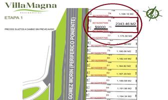 Foto de inmueble en VILLAMAGNA PERIFERICO PTE #401, Col. Villa Magna C.P. 78183, San Luis Potosí