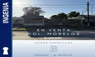 Foto de inmueble en Jose maria morelos y pavon #S/N, Col. Morelos C.P. 81290, Ahome