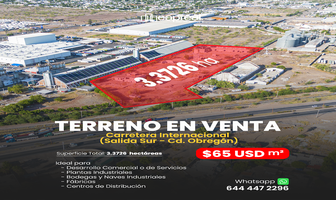 Foto de inmueble en Carretera internacional, Col. Ampliación Miravalle C.P. 85099, Cajeme