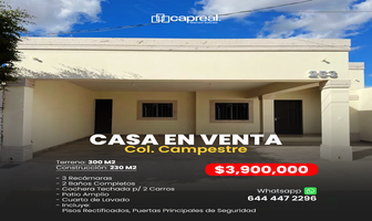 Foto de inmueble en Mariano Escobedo, Col. Campestre C.P. 85160, Cajeme