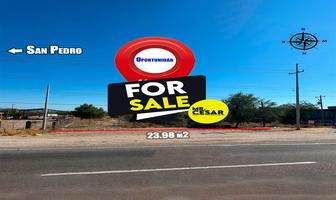 Foto de inmueble en Excelente Terreno en San Pedro a pie de Carretera en la Entrada., Col. NCPE Ignacio Zaragoza (El Chicotazo) C.P. 83324, Hermosillo