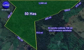 Foto de inmueble en A orilla de carretera #1000, Col. La Huasteca 1ra. Sección C.P. 86290, Centro