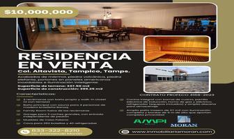 Foto de inmueble en Residencia EN Venta EN Colonia Altavista, Tampico, Tamps., Col. Altavista C.P. 89240, Tampico