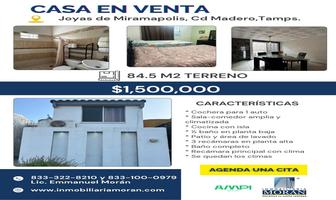 Foto de inmueble en Casa en Venta en Joyas de Miramapolis, Cd. Madero, Tam, Col. Miramapolis C.P. 89506, Ciudad Madero