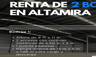 Foto de inmueble en Sin nombre de calle, Col. Puerto Industrial de Altamira C.P. 89603, Altamira