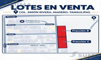 Foto de inmueble en Terrenos en Venta y Renta en Col. Simón Rivera, Madero Tamaulipas., Col. Simon Rivera C.P. 89519, Ciudad Madero