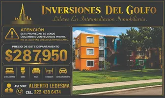 Foto de inmueble en RIO COTAXTLA #59Int. B, Col. Dream Lagoons C.P. 91699, Veracruz