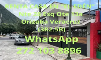 Foto de inmueble en NORTE 28 Esquina Oriente 13a #S/N, Col. El Edén C.P. 94324, Orizaba