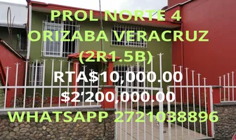 Foto de inmueble en NORTE 4 Entre Ote 35 y Ote 37, Col. El Espinal C.P. 94330, Orizaba