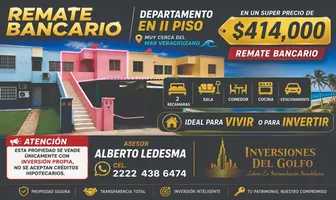 Foto de inmueble en BAJA CALIFORNIA #71Int. D, Col. Oasis C.P. 91808, Veracruz