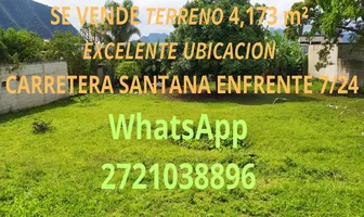 Foto de inmueble en Carretera Santana Enfrente 7/24, Col. Orizaba Centro C.P. 94300, Orizaba