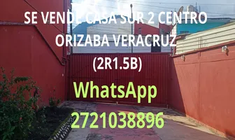 Foto de inmueble en Sur 2 #Sn, Col. Orizaba Centro C.P. 94300, Orizaba