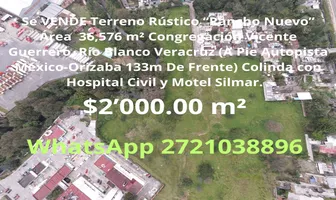 Foto de inmueble en A Pie de Autopista, Col. Reforma C.P. 94733, Río Blanco
