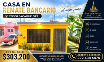 Foto de inmueble en Sin nombre de calle, Col. Residencial las Olas C.P. 96343, Cosoleacaque