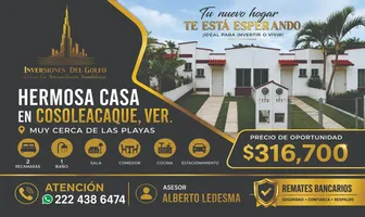 Foto de inmueble en Sin nombre de calle, Col. Residencial las Olas C.P. 96343, Cosoleacaque