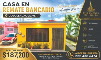 Foto de inmueble en Sin nombre de calle, Col. Residencial las Olas C.P. 96343, Cosoleacaque