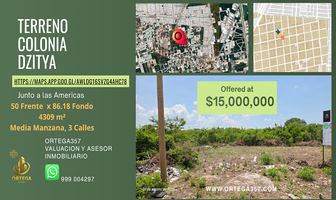 Foto de inmueble en calle 90, Col. Dzitya C.P. 97302, Mérida