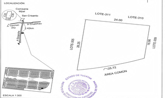 Foto de inmueble en CARRETERA, Col. San Crisanto C.P. 97424, Sinanché