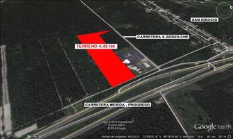 Foto de inmueble en Terreno 4.43 HA Carretera Merida-progreso, Col. San Ignacio C.P. 97334, Progreso