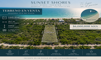 Foto de inmueble en SUNSET SHORES, Col. Sisal C.P. 97356, Hunucmá