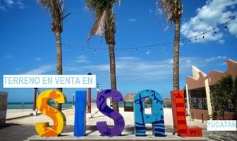 Foto de inmueble en Terreno en Venta Frente la Playa,  1,385 m2, 10 ml de  Costa, Sisal Yucatan, Col. Sisal C.P. 97356, Hunucmá