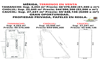 Foto de inmueble en s/n, Col. Tamanché C.P. 97304, Mérida