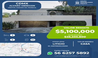 Foto de inmueble en Creston , Jardines del Pedregal, Álvaro Obregón, 01900 Ciudad de México, CDMX, Col. Jardines del Pedregal C.P. 01900, Álvaro Obregón