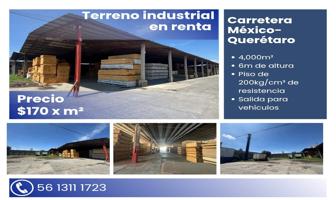 Foto de inmueble en Autop. México - Querétaro Km 40, Industrial Xhala, 54714 Cuautitlán Izcalli, Méx. #Km 40, Col. San Sebastián Xhala C.P. 54714, Cuautitlán Izcalli