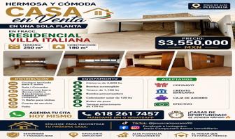 Foto de inmueble en Boulevard Hermila Galindo Acosta # 919, Fraccionamiento Villa Italiana, 34308 Durango, Dgo., Col. Ganja San Miguel C.P. 34308, Durango