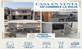 Foto de inmueble en Prolongacion Ruiz Cortinez, Dominio Cumbres, 66036 García, N.L., Col. Cumbres la Rioja C.P. 66036, García