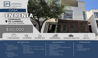 Foto de inmueble en Cerradas de Cumbres Sector Verona, Col. Cerradas de Cumbres C.P. 64349, Monterrey