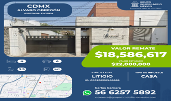 Foto de inmueble en Hortensia , Florida, Álvaro Obregón, 01030 Ciudad de México, CDMX, Col. Florida C.P. 01030, Álvaro Obregón