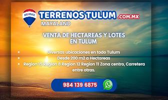 Foto de inmueble en AV KUKULCAN 2, Col. Boca Paila C.P. 77766, Tulum