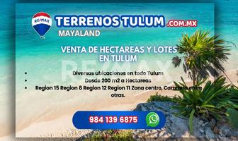 Foto de inmueble en av kukulcan, Col. Tulum Centro C.P. 77760, Tulum