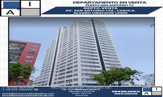 Foto de inmueble en AV. SAN ANTONIO, Col. Carola C.P. 01180, Álvaro Obregón
