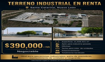 Foto de inmueble en Luis Donaldo Colosio Murrieta, Sin Nombre de Col 3, Cdad. Santa Catarina, N.L. #s/n, Col. Industrial Ligne C.P. 66384, Santa Catarina