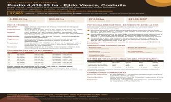 Foto de inmueble en Ejido Viesca #s/n, Col. Monterrey C.P. 27480, Viesca