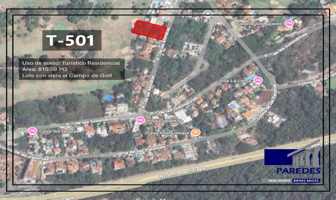 Foto de inmueble en Venta Terreno 810 m2 frente a campo de golf palma real T501, Col. Ixtapa C.P. 40884, Zihuatanejo de Azueta