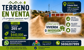 Foto de inmueble en Sinahi, 69007 Heroica Cdad. de Huajuapan de León, Oax., Col. San Pedro de los Pinos C.P. 69007, Heroica Ciudad de Huajuapan de León